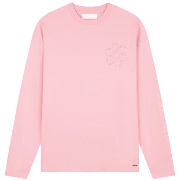 Croyez Contour De La Fleur Longsleeve T-shirt Roze