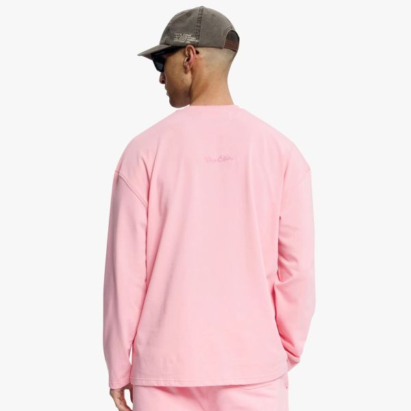 Croyez Contour De La Fleur Longsleeve T-shirt Roze