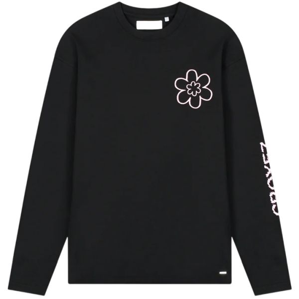 Croyez Contour De La Fleur Longsleeve T-shirt Zwart