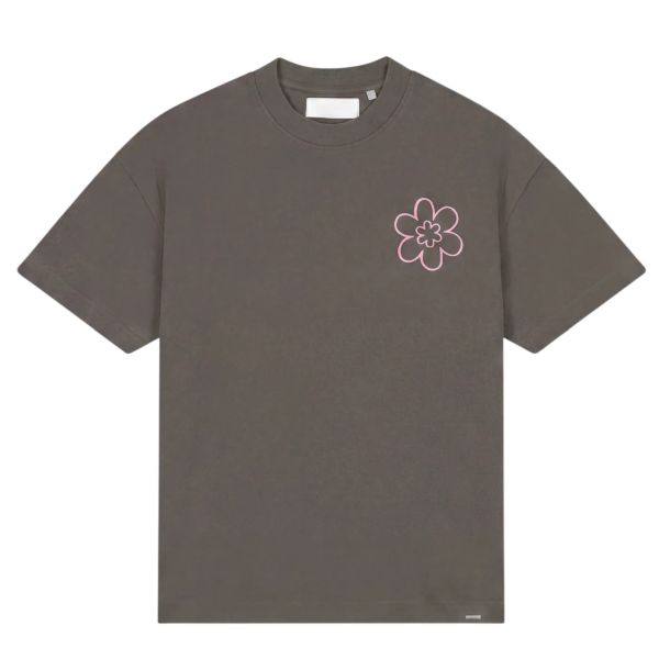 Croyez Contour De La Fleur T-shirt Bruin