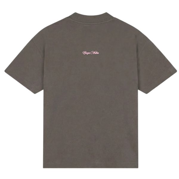 Croyez Contour De La Fleur T-shirt Bruin