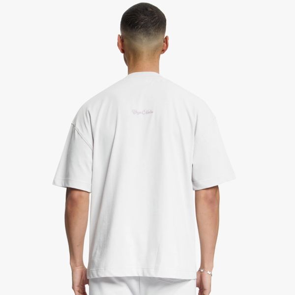 Croyez Contour De La Fleur T-shirt Grijs