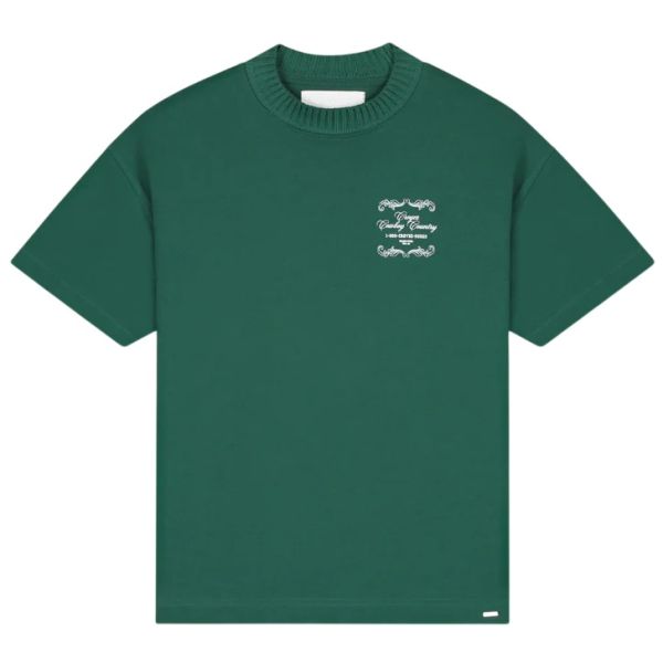 Croyez Country T-shirt Donker groen
