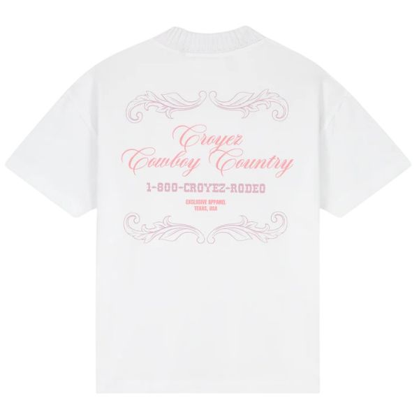 Croyez Country T-shirt Wit