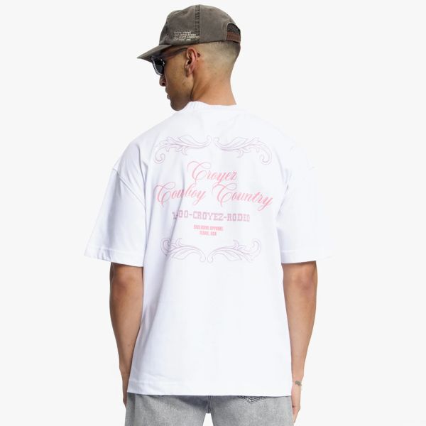 Croyez Country T-shirt Wit