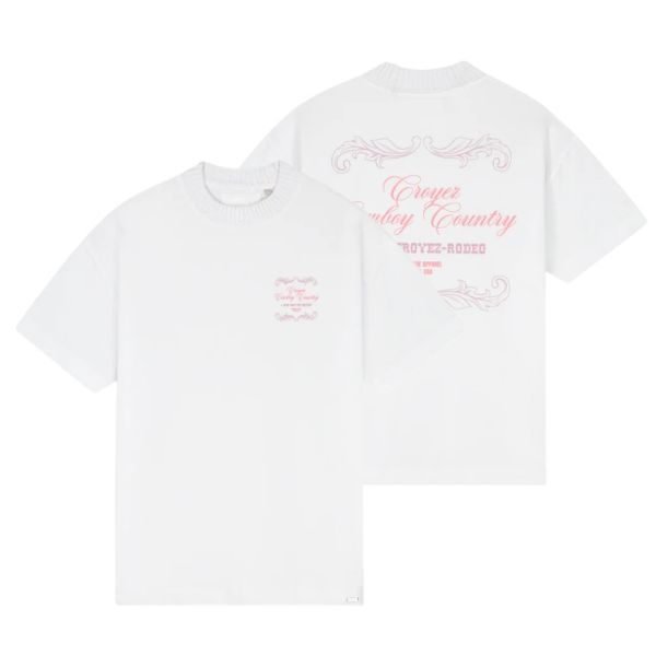 Croyez Country T-shirt Wit