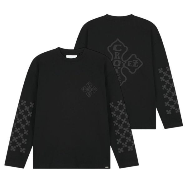 Croyez Cross Longsleeve Zwart