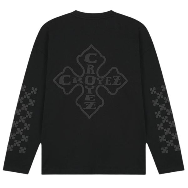 Croyez Cross Longsleeve Zwart