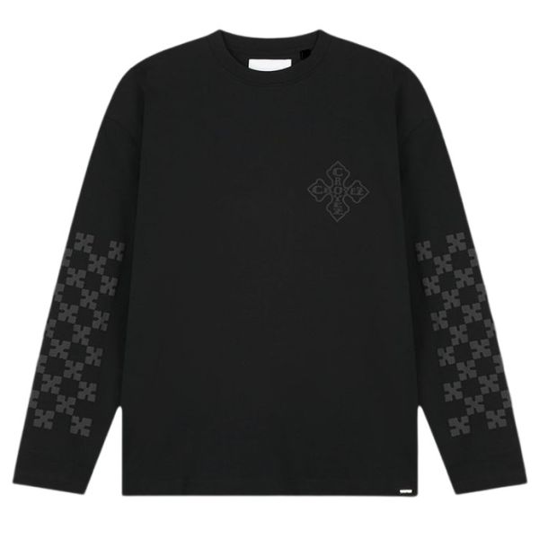 Croyez Cross Longsleeve Zwart