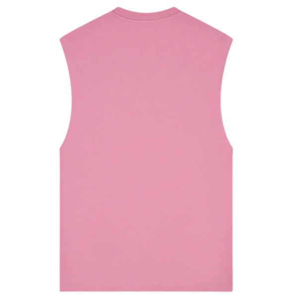 Croyez Cutout Heart Sleeveless T-shirt Roze