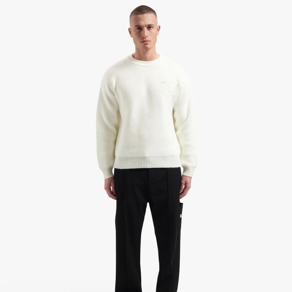 Croyez En Vous Knit Sweater Off White
