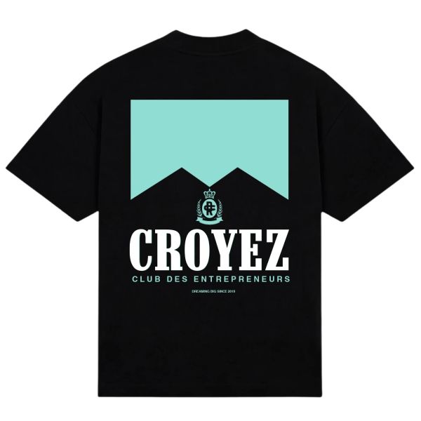 Croyez Entrepreneur T-shirt Zwart