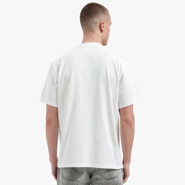 Croyez Etiquette T-shirt Wit
