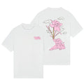 Croyez Fleur Heureuse T-shirt Wit