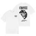 Croyez Flower And Heart T-shirt Wit