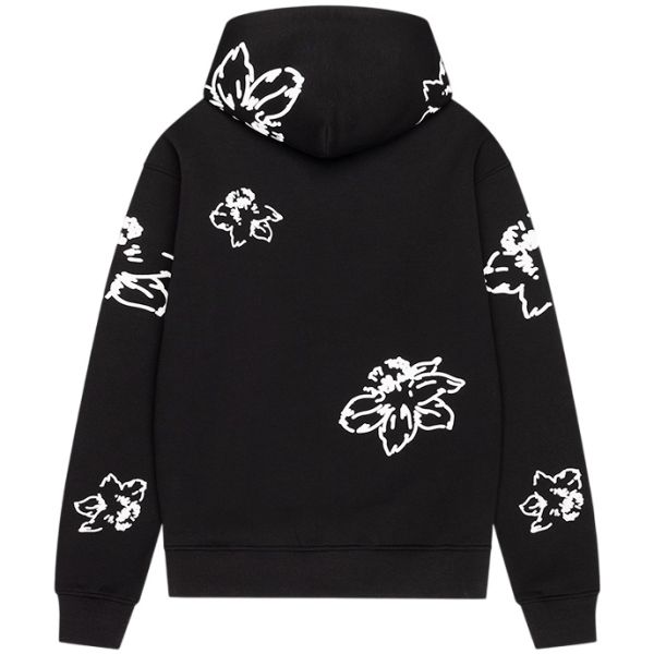 Croyez Flower Hoodie Zwart