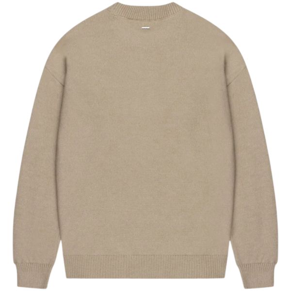 Croyez Fluffy Essence Knit Sweater Beige