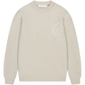 Croyez Fluffy Essence Knit Sweater Off White