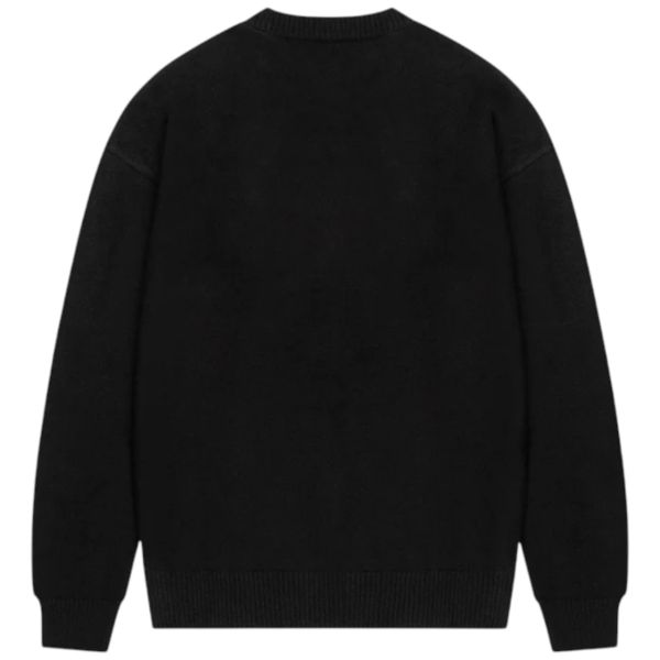 Croyez Fluffy Essence Knit Sweater Zwart