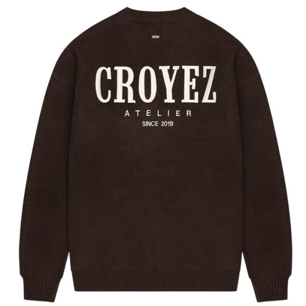Croyez Gallary knit sweater Bruin