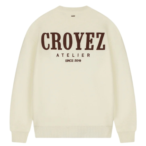 Croyez Gallery Knit Sweater Off White