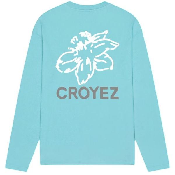 Croyez Gardener Longsleeve T-shirt Turquoise
