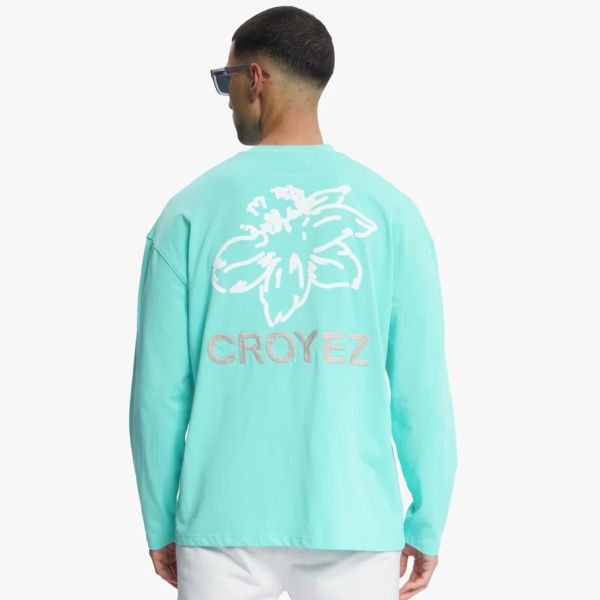 Croyez Gardener Longsleeve T-shirt Blauw