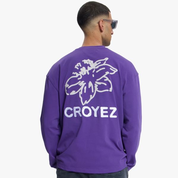 Croyez Gardener Longsleeve T-shirt Paars