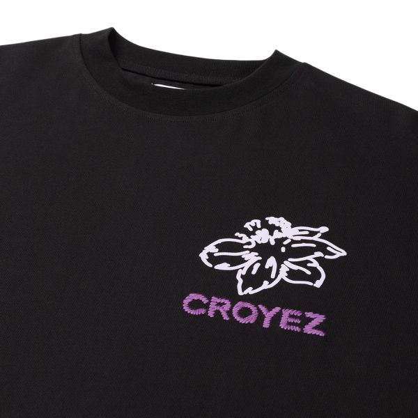 Croyez Gardener Longsleeve T-shirt Zwart/Paars