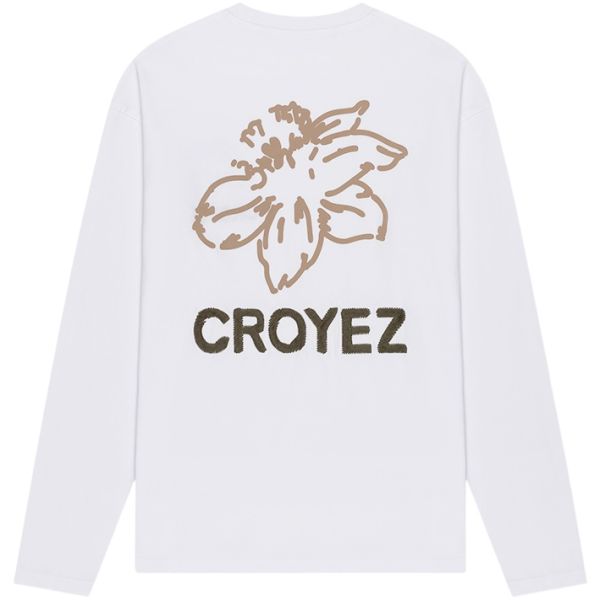 Croyez Gardener Longsleeve T-shirt Wit