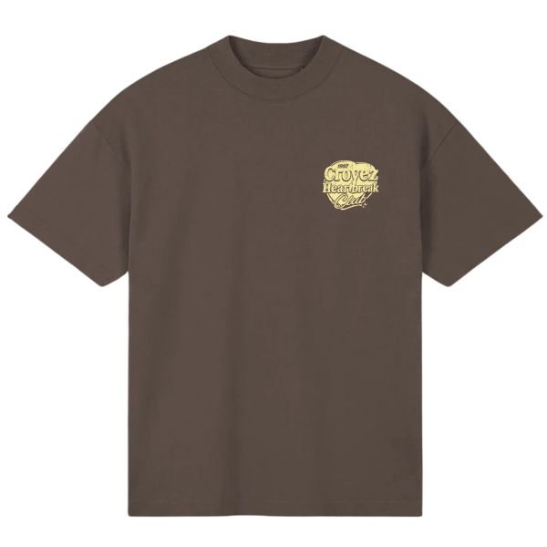 Croyez Heartbreak Club T-shirt Bruin