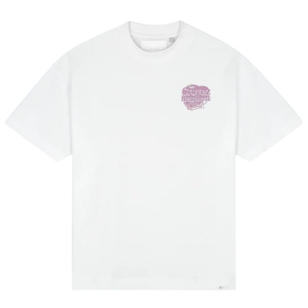 Croyez Heartbreak Club T-shirt Wit