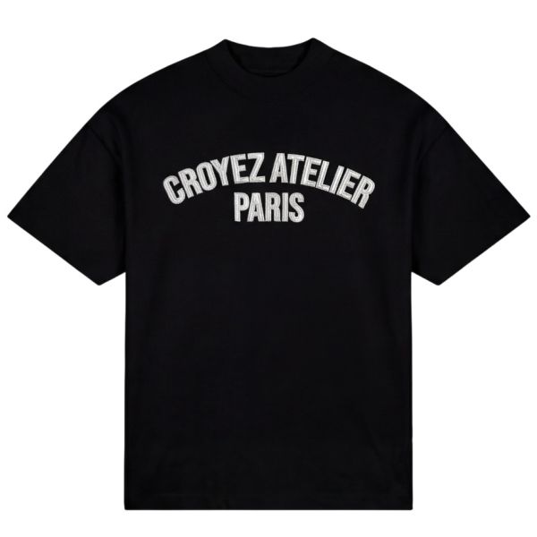 Croyez Heavyweight Atelier T-shirt Zwart