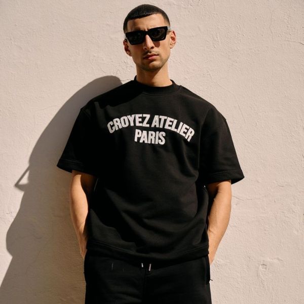 Croyez Heavyweight Atelier T-shirt Zwart