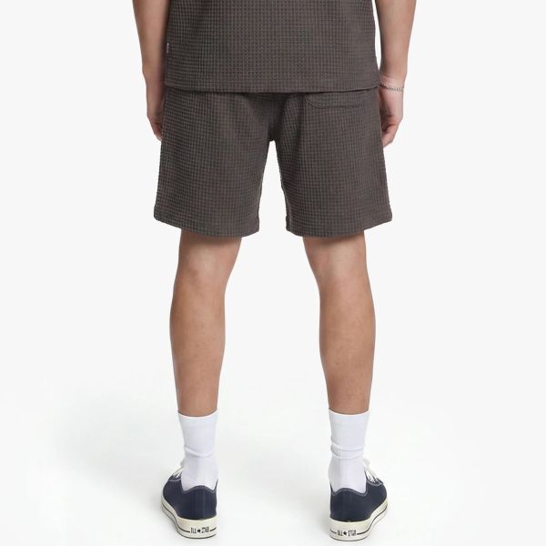 Croyez Initial Waffle Korte Broek Bruin