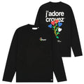 Croyez J'Adore Longsleeve T-shirt Zwart