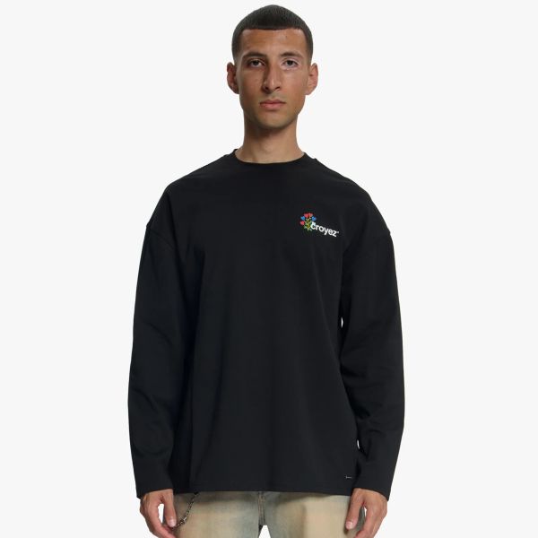Croyez J'Adore Longsleeve T-shirt Zwart