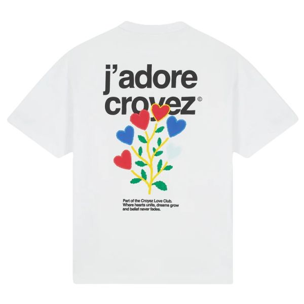 Croyez J'Adore T-shirt Wit
