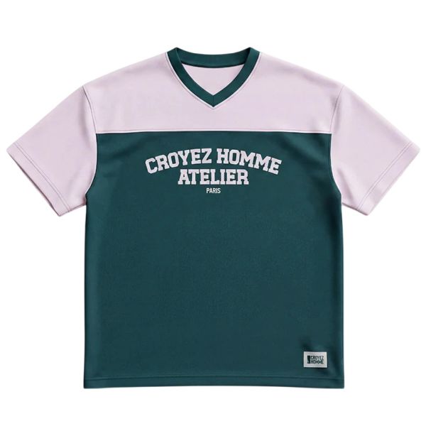 Croyez Jersey Sport T-shirt Donker blauw
