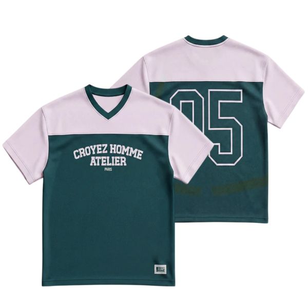 Croyez Jersey Sport T-shirt Donker blauw