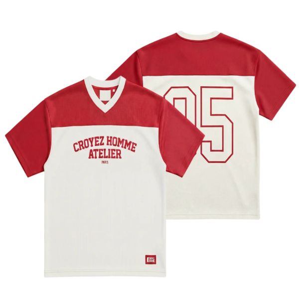 Croyez Jersey Sport T-shirt Off White