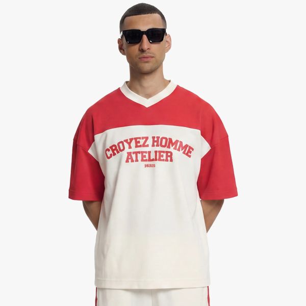 Croyez Jersey Sport T-shirt Off White