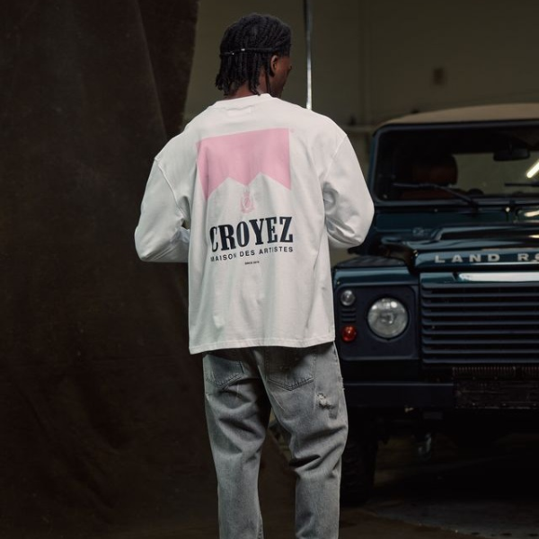 Croyez Maison Fumes Longsleeve T-shirt Wit