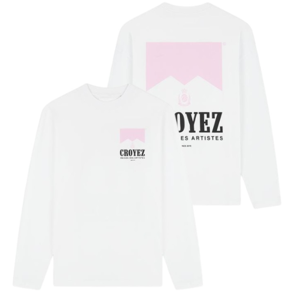 Croyez Maison Fumes Longsleeve T-shirt Wit