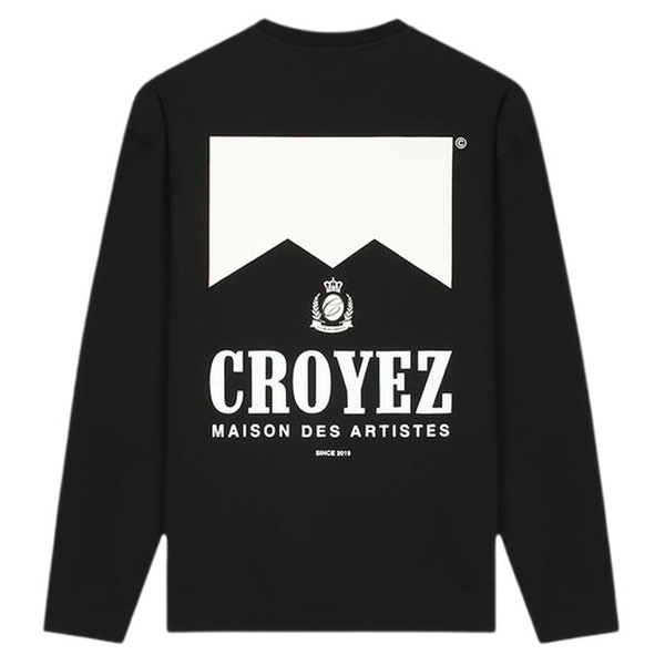 Croyez Maison Fumes Longsleeve T-shirt Zwart