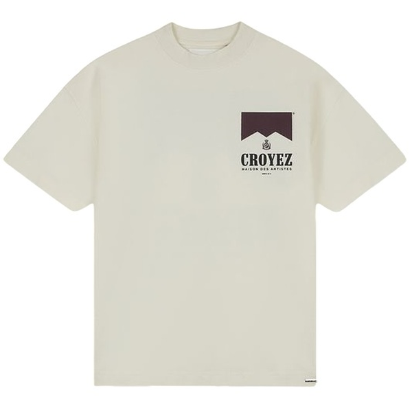Croyez Maison Fumes T-shirt Off White