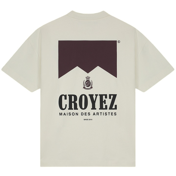 Croyez Maison Fumes T-shirt Off White
