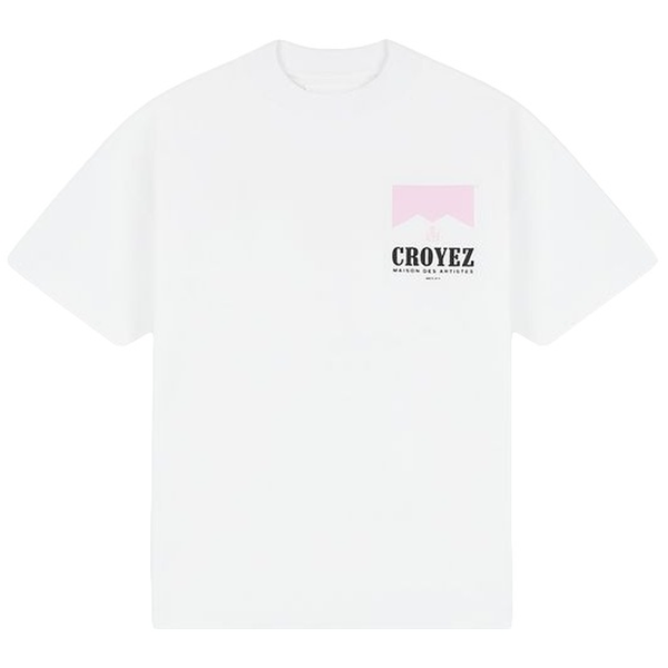 Croyez Maison Fumes T-shirt Wit
