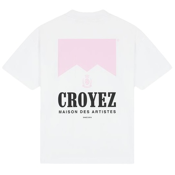 Croyez Maison Fumes T-shirt Wit