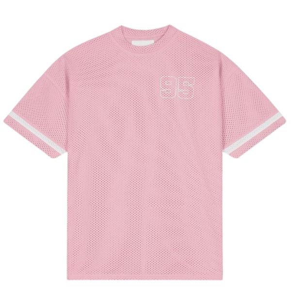 Croyez Mesh Jersey Roze